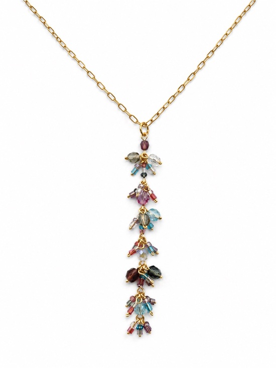Venus and Vulcan Jewelry - The Iris Cascade Necklace